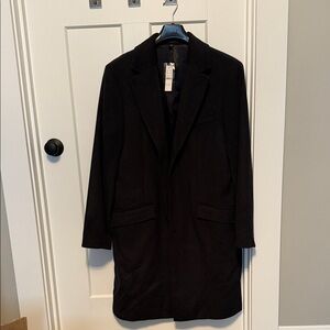 J. Crew Black Men's Trench Coat